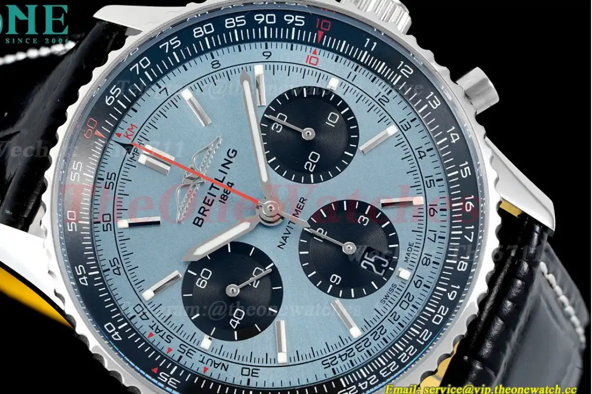 Navitimer B01 Chronograph SS LE Blue Stk BLSF Asian B01