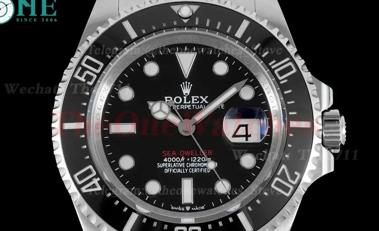 Seadweller 126600 43mm SS SS Black Dot APF VR3235