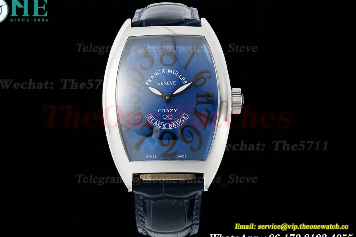 Crazy Hours 40mm SS LE Blue Dial TWF A23J