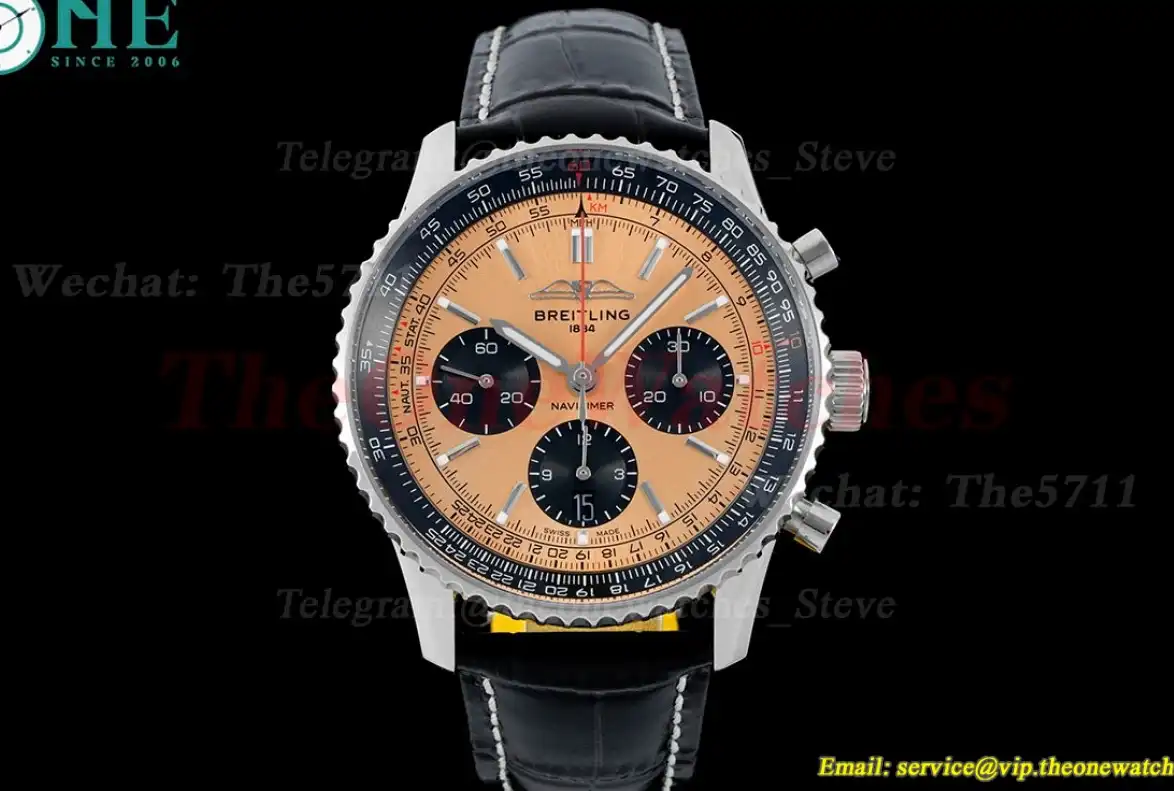 Navitimer B01 Chronograph SS LE Champagne Stk BLSF Asian B01