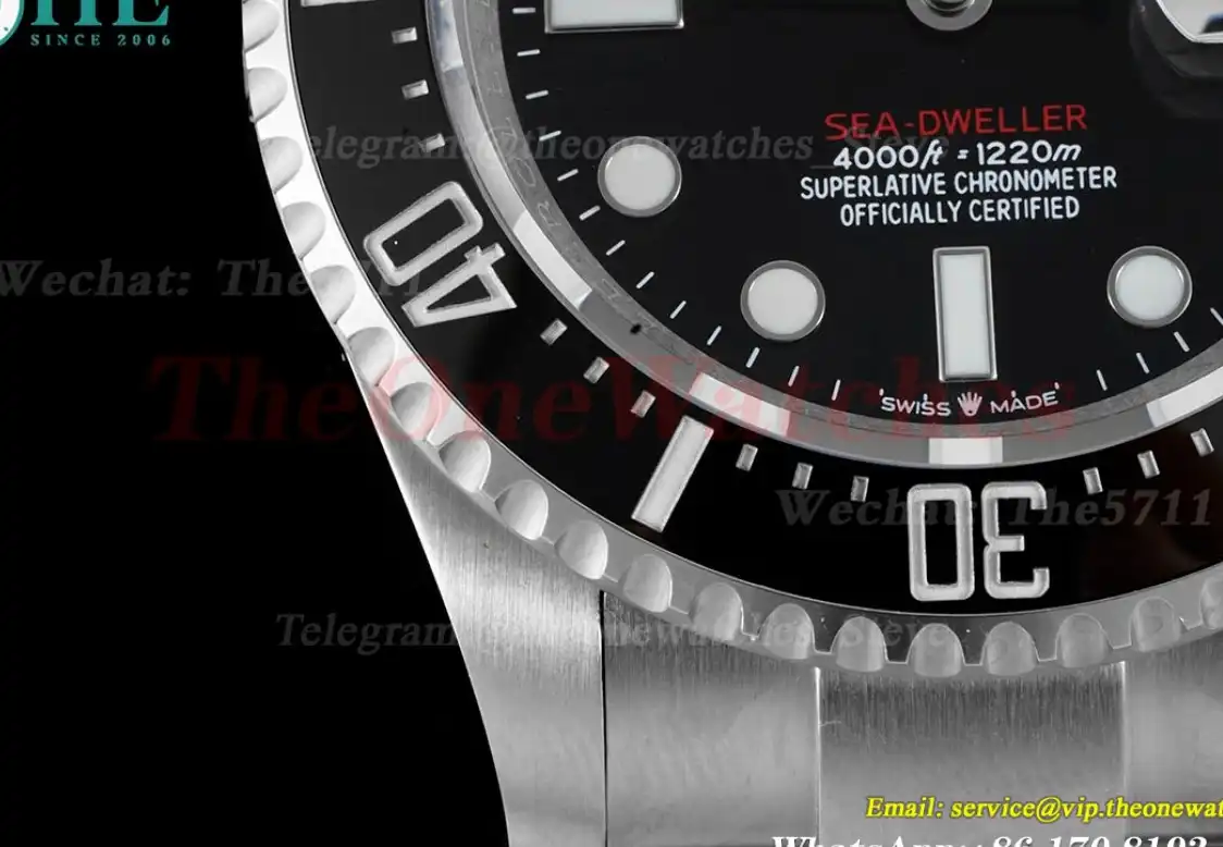 Seadweller 126600 43mm SS SS Black Dot APF VR3235