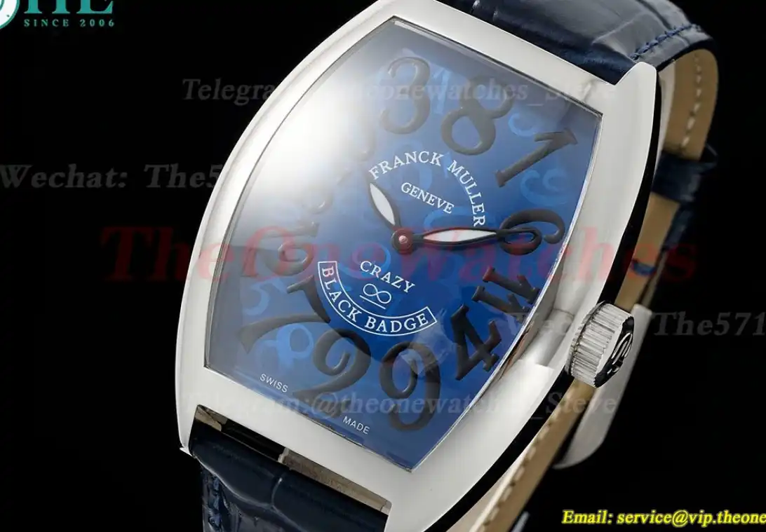 Crazy Hours 40mm SS LE Blue Dial TWF A23J