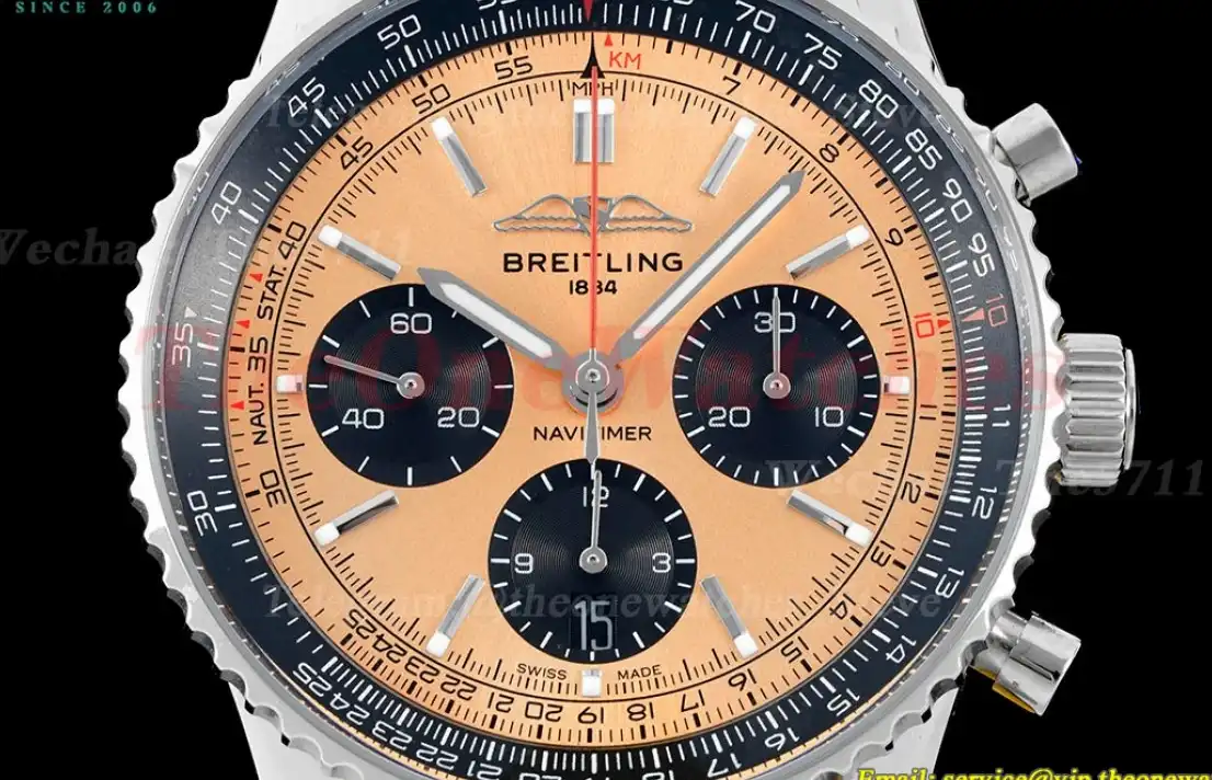 Navitimer B01 Chronograph SS LE Champagne Stk BLSF Asian B01