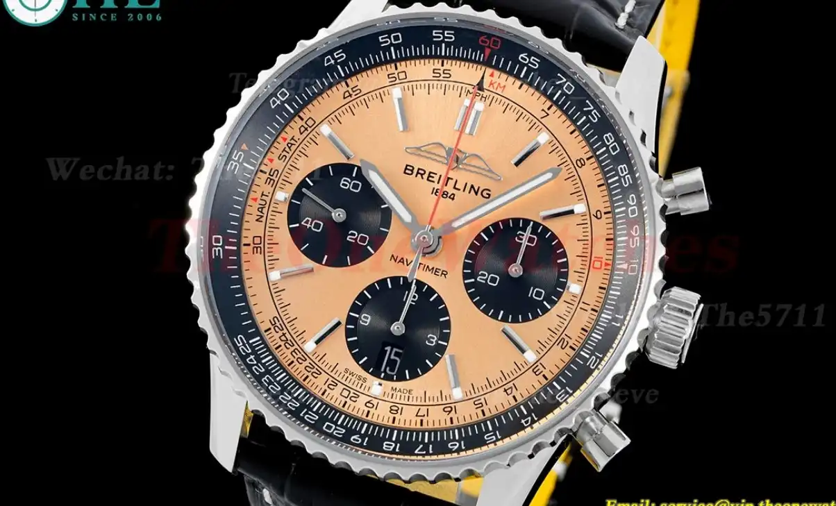 Navitimer B01 Chronograph SS LE Champagne Stk BLSF Asian B01