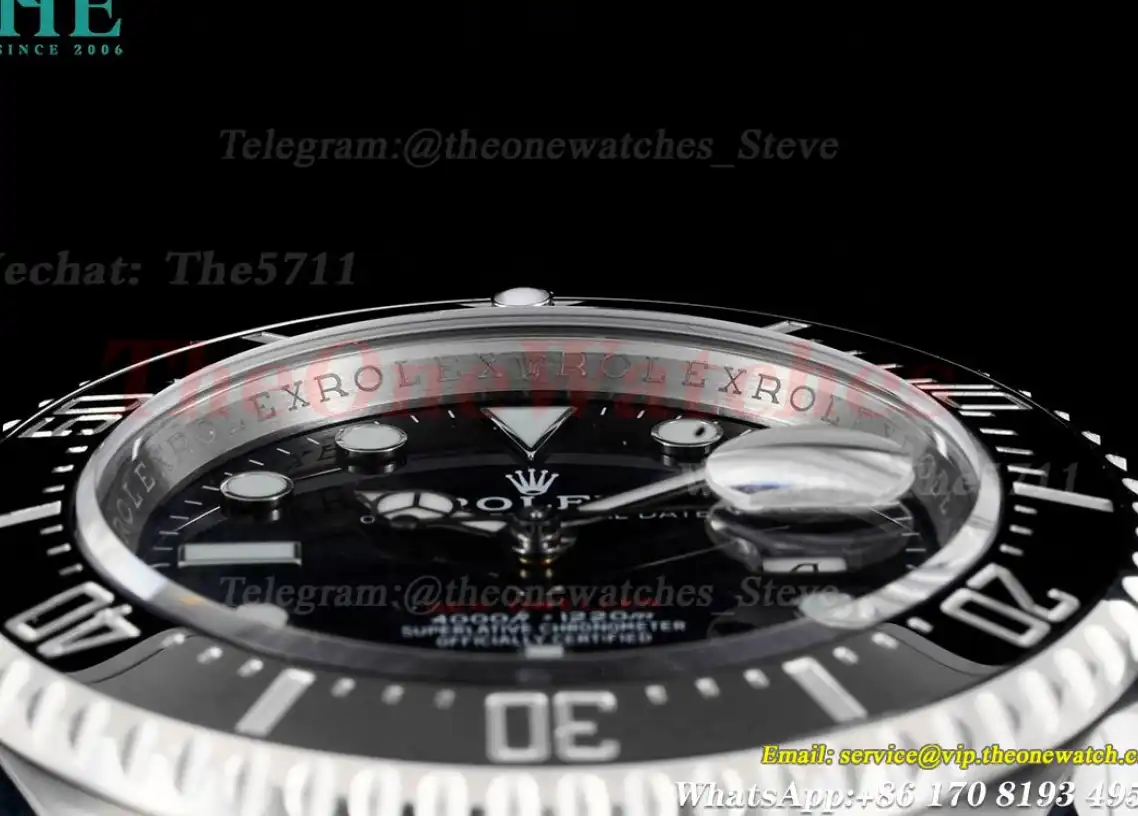 Seadweller 126600 43mm SS SS Black Dot APF VR3235