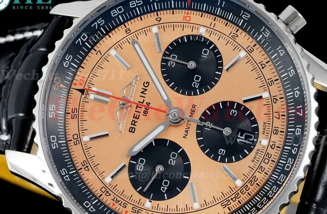 Navitimer B01 Chronograph SS LE Champagne Stk BLSF Asian B01