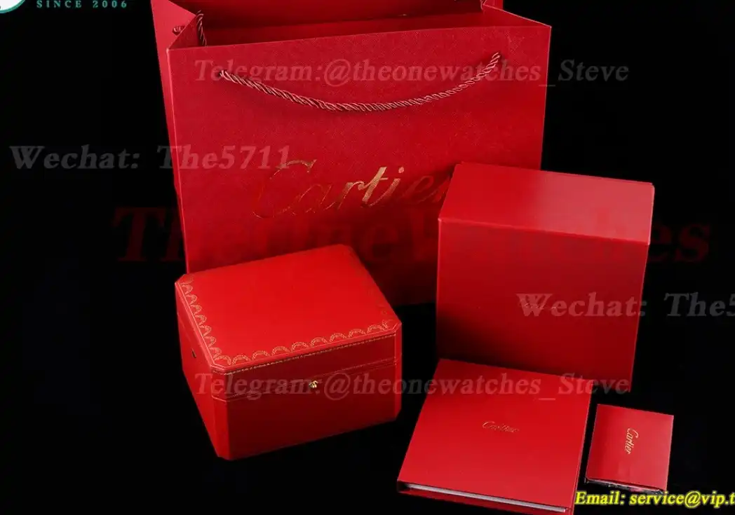 Cartier - Original Red Black Box Set