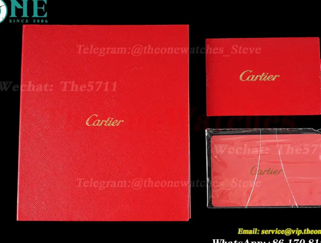 Cartier - Original Red Black Box Set