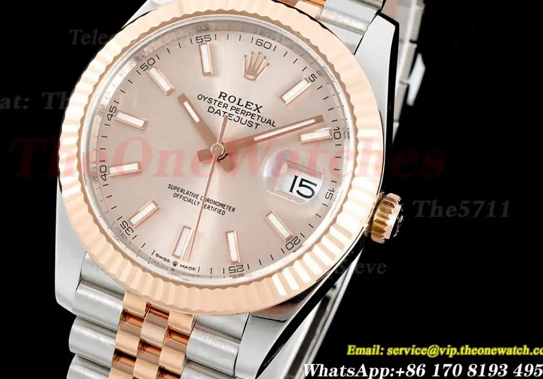 Datejust 41mm 126331 Jub RG SS Champagne Dial VSF VS3235