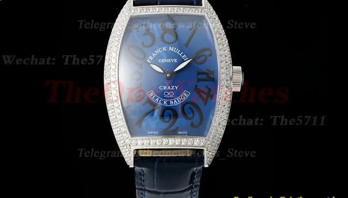 Crazy Hours 40mm Dia SS LE Blue Dial TWF A23J