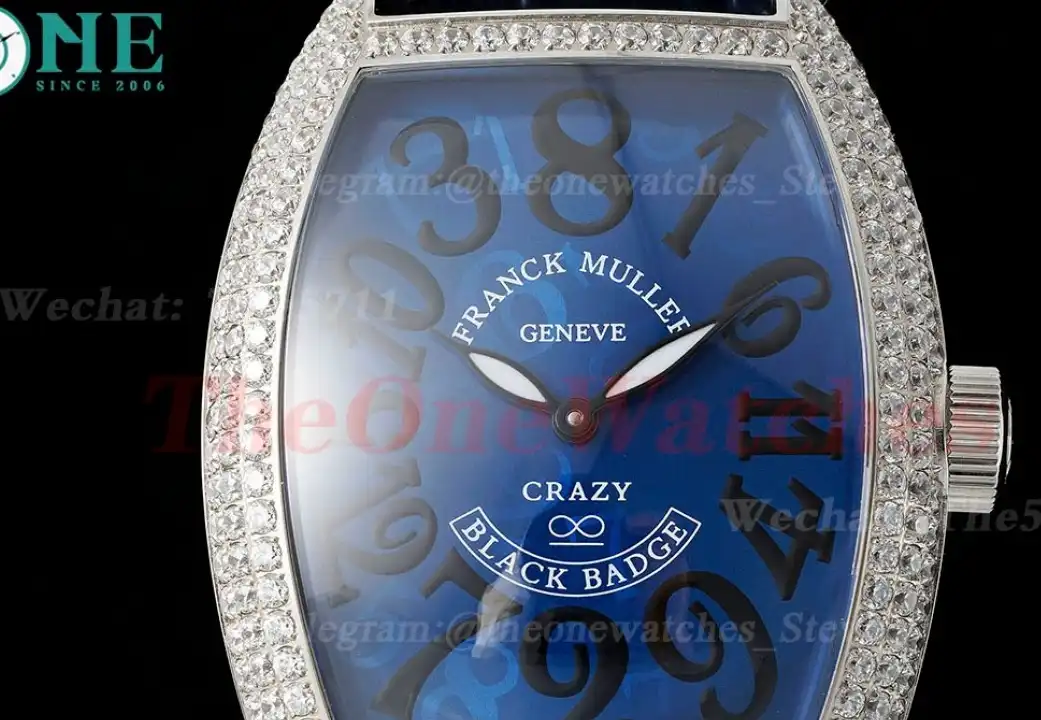 Crazy Hours 40mm Dia SS LE Blue Dial TWF A23J