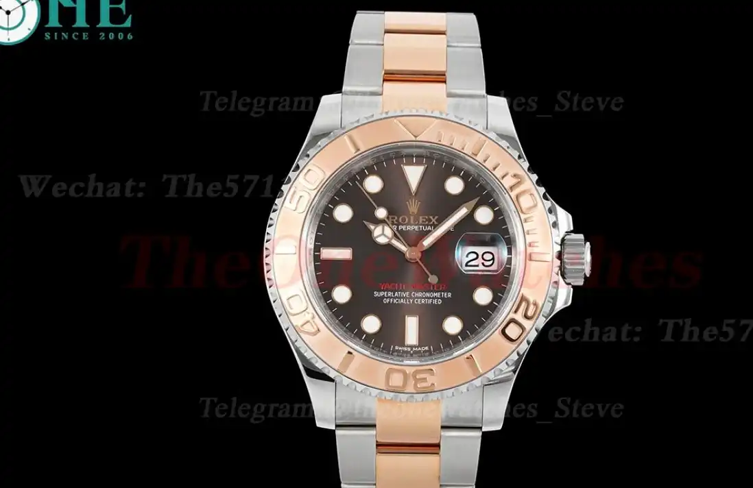 Yacht-Master 116621 40mm RG SS Brown Dial VSF VS3135