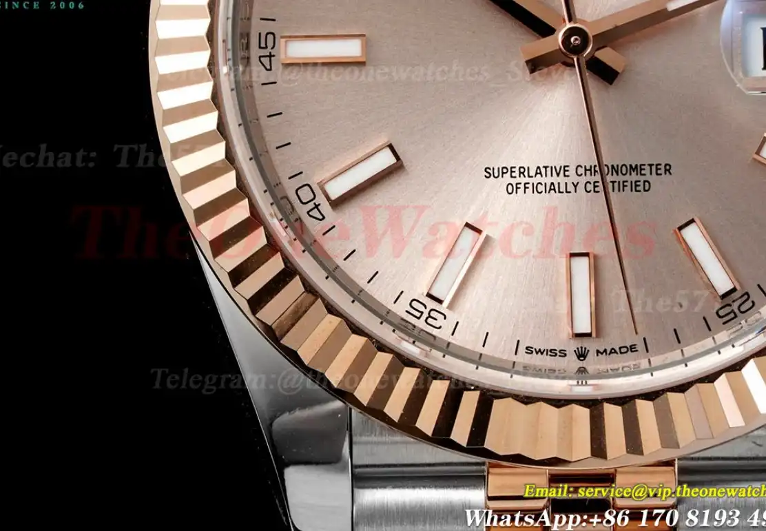 Datejust 41mm 126331 Jub RG SS Champagne Dial VSF VS3235