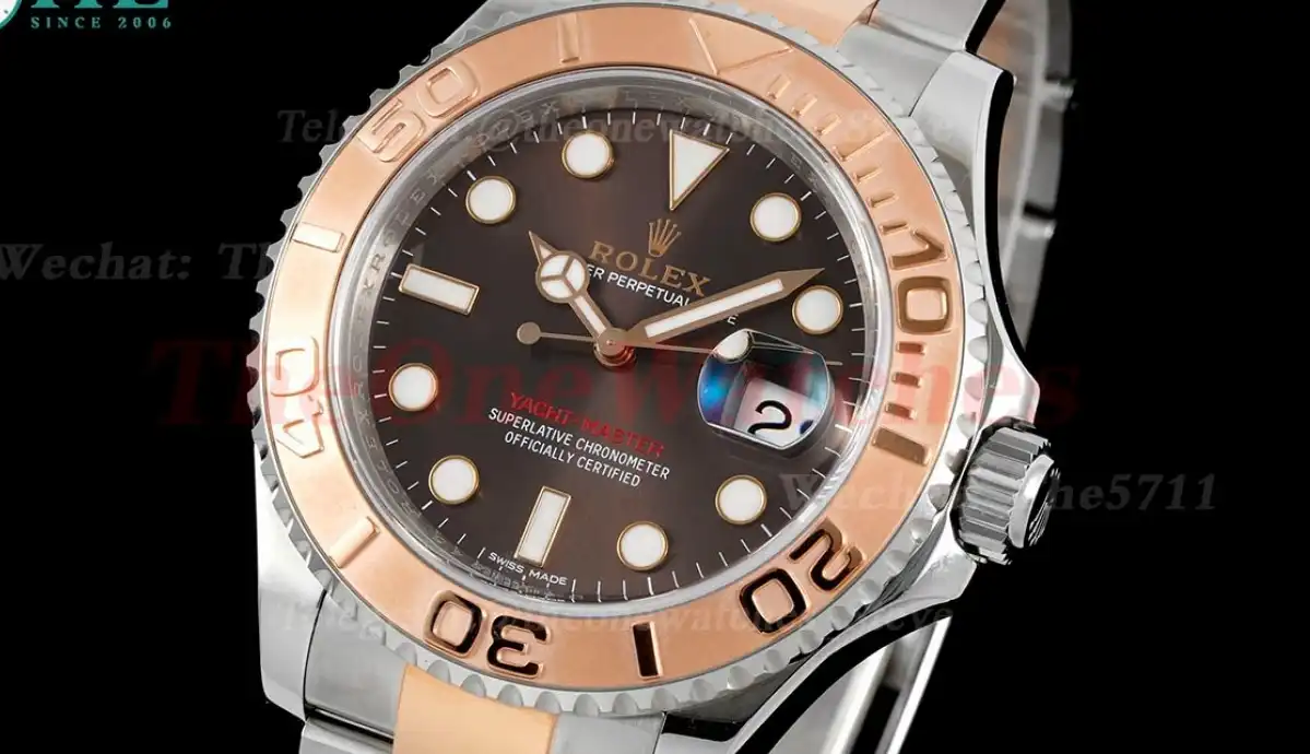 Yacht-Master 116621 40mm RG SS Brown Dial VSF VS3135