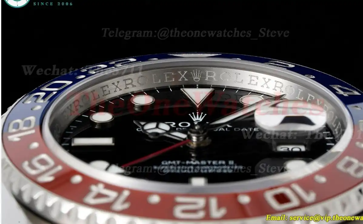 GMT Master II 126710 Pepsi Oys SS SS Red Blue C+F V2 VR3285