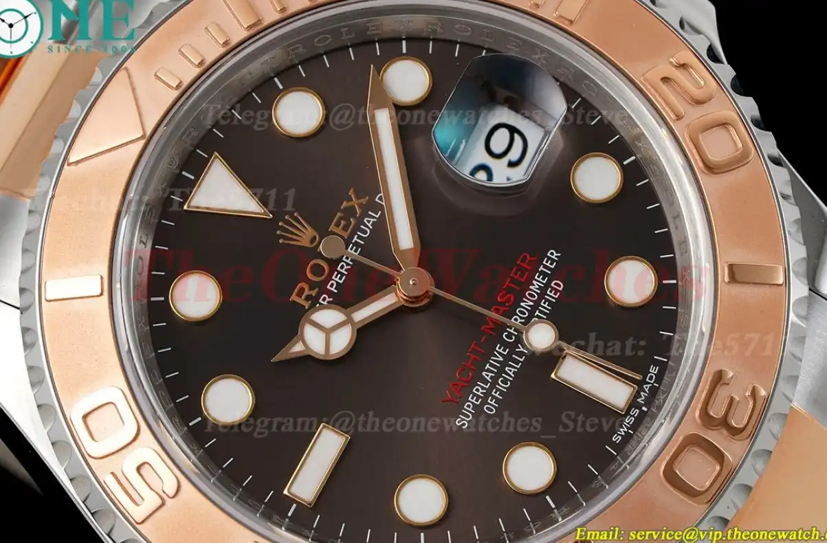 Yacht-Master 116621 40mm RG SS Brown Dial VSF VS3135