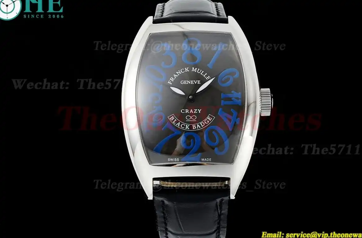 Crazy Hours 40mm SS LE Black Dial TWF A23J