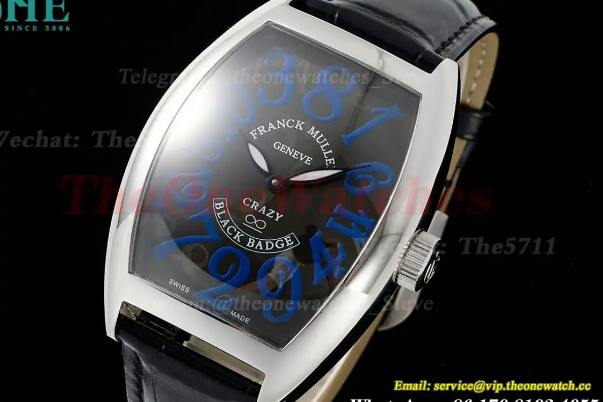 Crazy Hours 40mm SS LE Black Dial TWF A23J