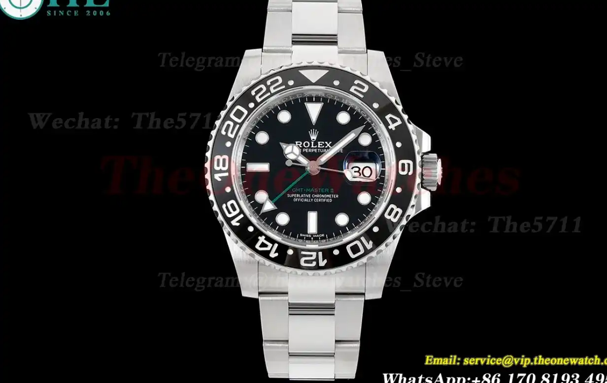 GMT Master II 116710LN SS SS Black Ceramic Bezel C+F VR3285