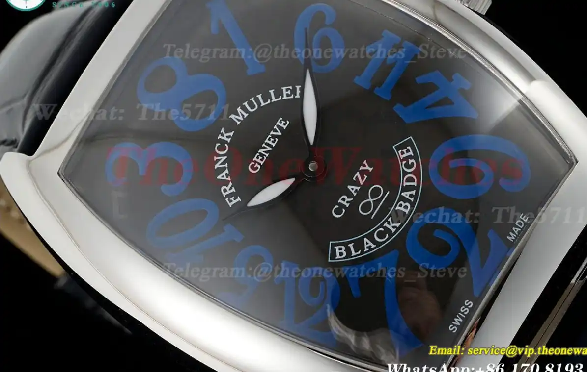 Crazy Hours 40mm SS LE Black Dial TWF A23J