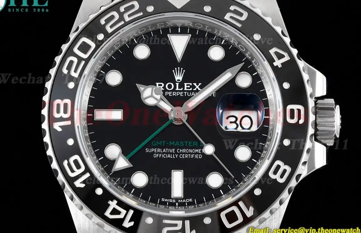 GMT Master II 116710LN SS SS Black Ceramic Bezel C+F VR3285