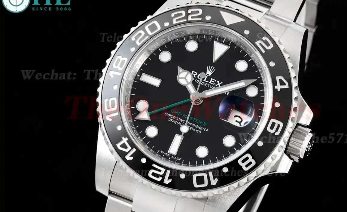 GMT Master II 116710LN SS SS Black Ceramic Bezel C+F VR3285