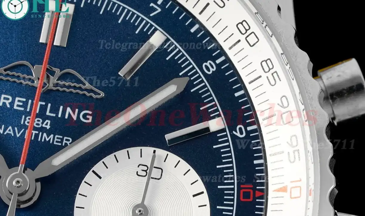 Navitimer B01 Chronograph SS LE Blue Dial BLSF Asian B01