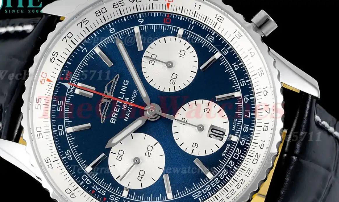 Navitimer B01 Chronograph SS LE Blue Dial BLSF Asian B01