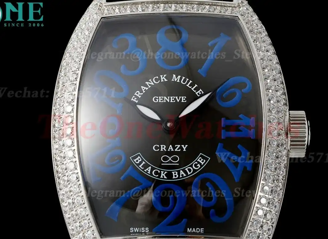 Crazy Hours 40mm Dia SS LE Black Dial TWF A23J