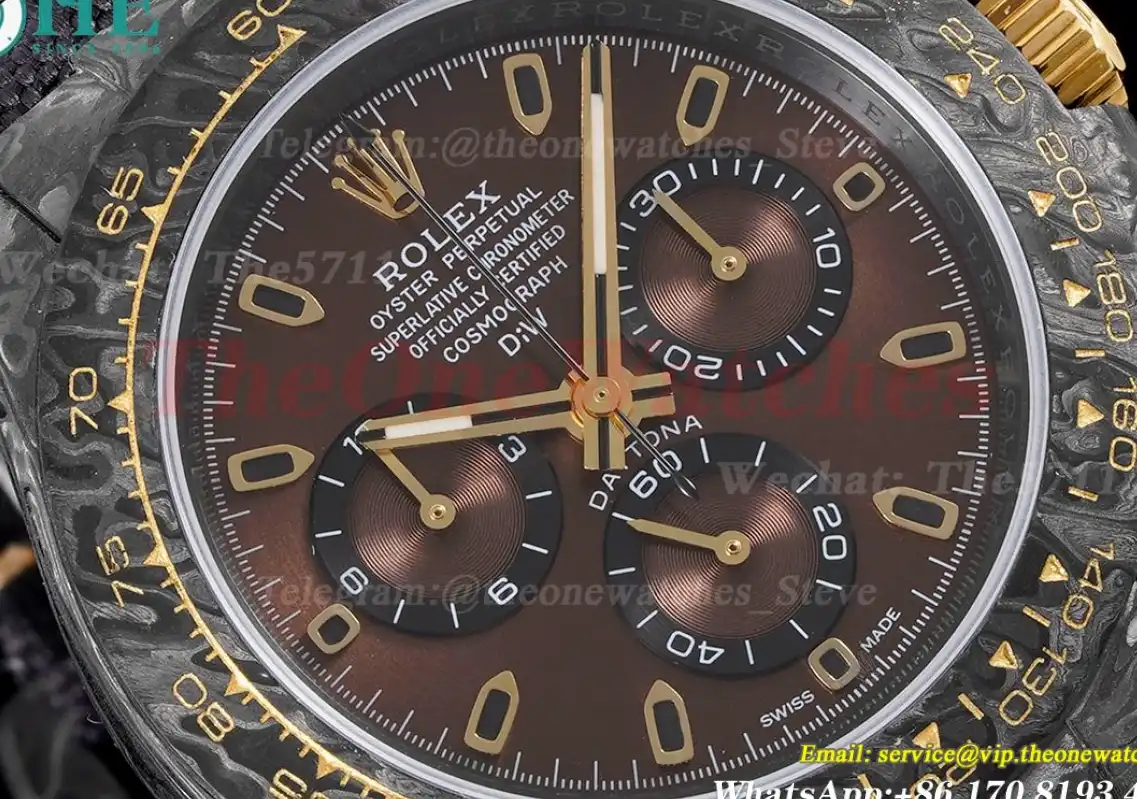 Daytona Diw 40mm FC NY Brown Dial DIWF A7750