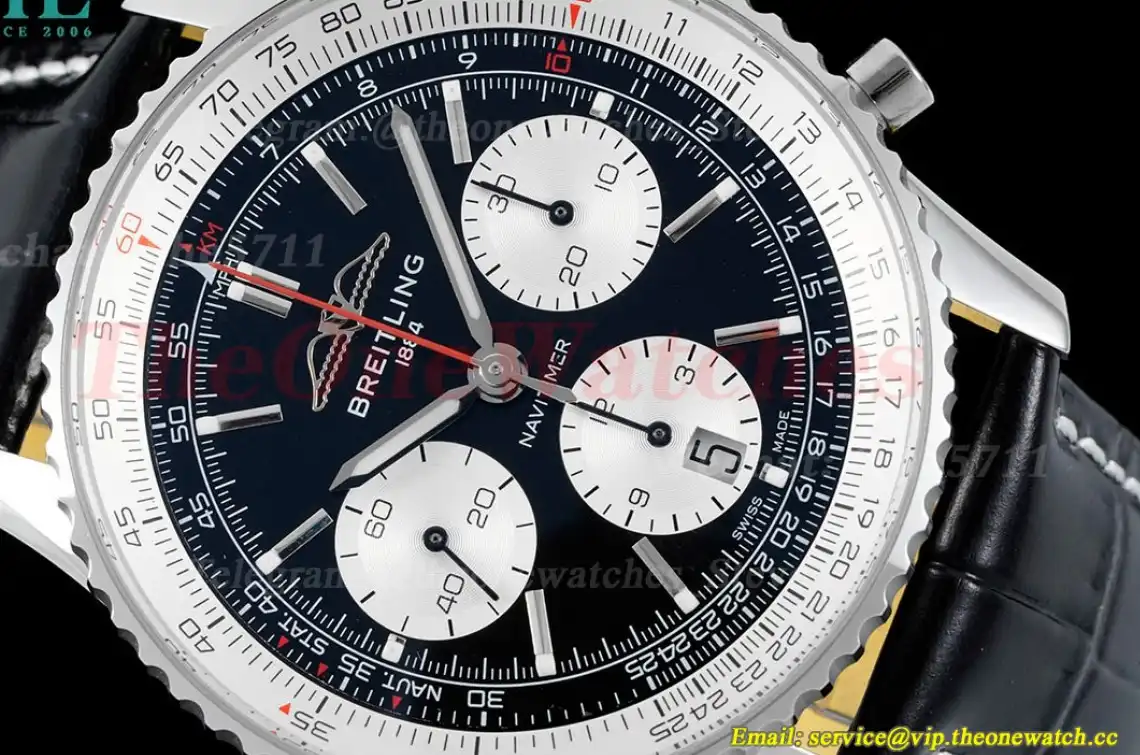 Navitimer B01 Chronograph SS LE Black Dial BLSF Asian B01