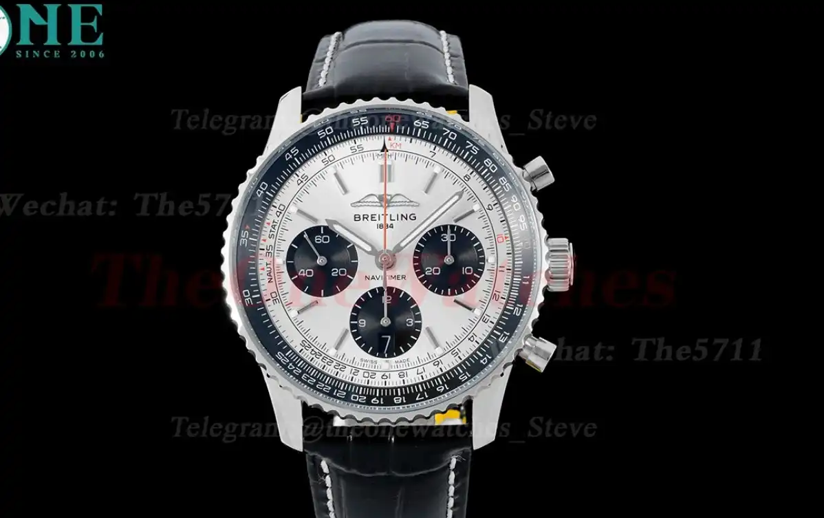 Navitimer B01 Chronograph SS LE White Stk BLSF Asian B01