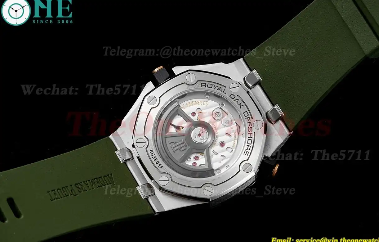 Royal Oak Offshore Diver 15720 42mm SS RU Green Stk ZF A4308