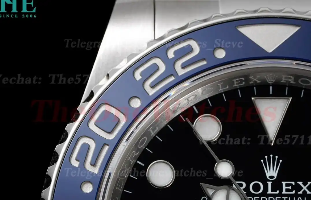 GMT Master II 126710 Pepsi Oys SS SS Red Blue C+F V2 VR3285