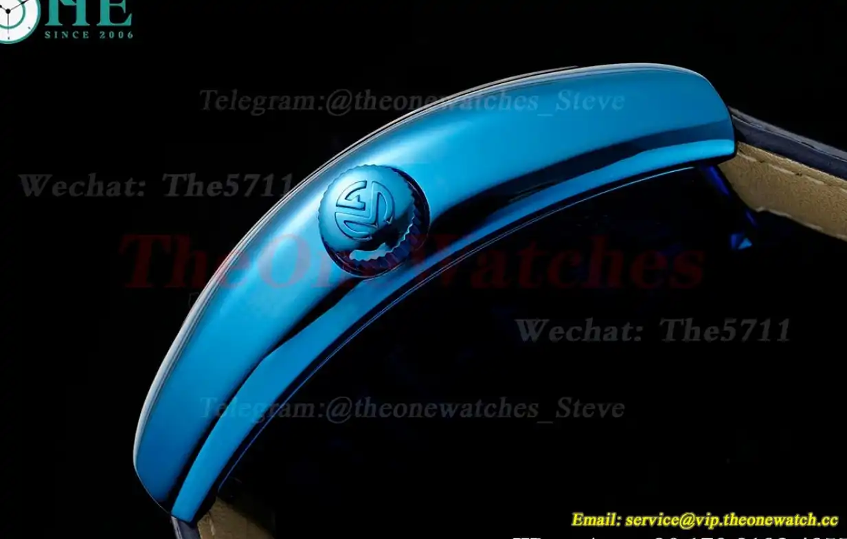 Crazy Hours 40mm Blue PVD LE Blue Dial TWF A23J