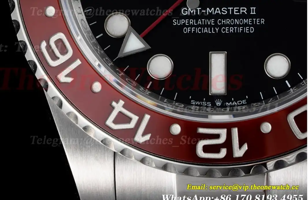 GMT Master II 126710 Pepsi Oys SS SS Red Blue C+F V2 VR3285