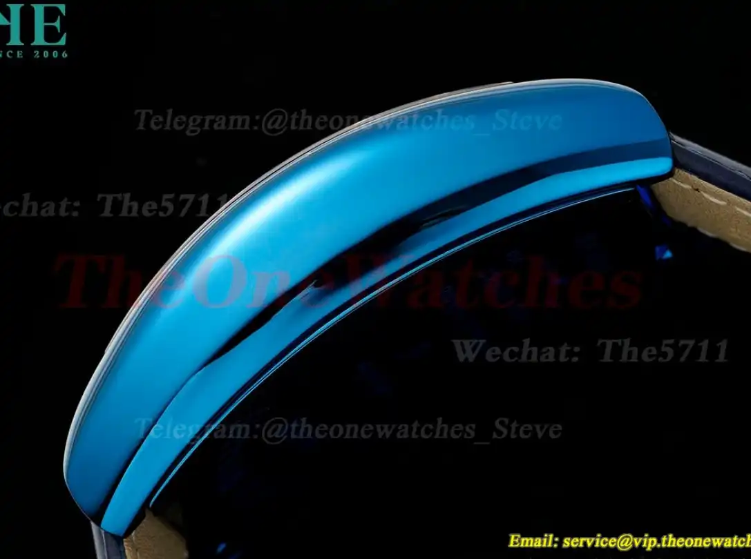 Crazy Hours 40mm Blue PVD LE White Dial TWF A23J