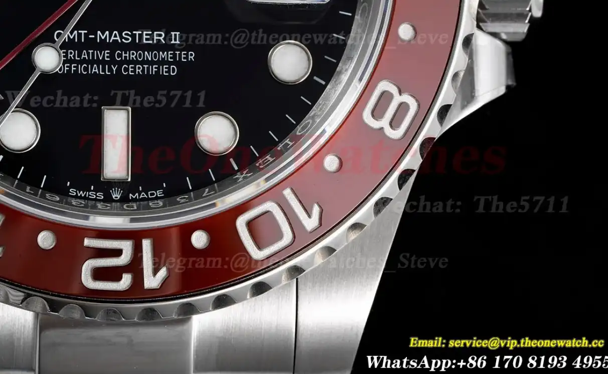 GMT Master II 126710 Pepsi Oys SS SS Red Blue C+F V2 VR3285