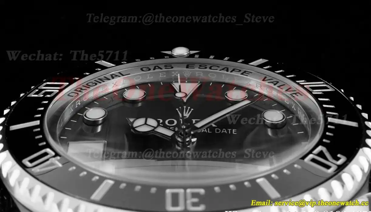 DeepSea dweller 126660 44mm SS SS Black Dot APF VR3235