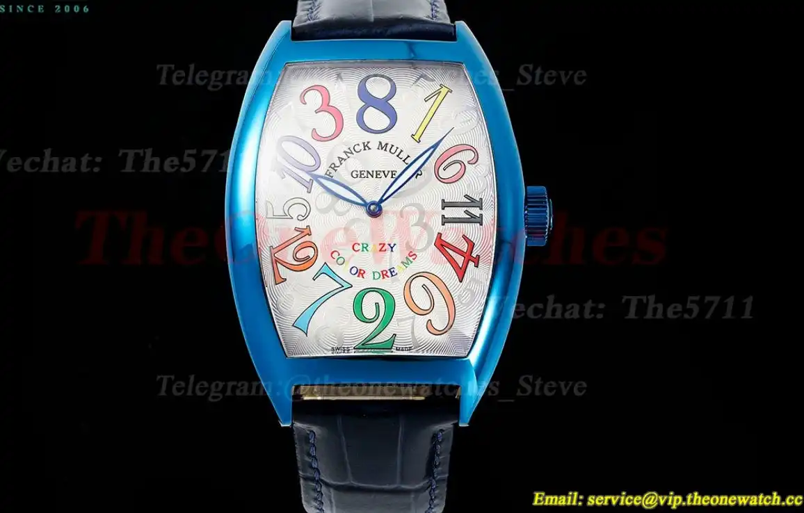 Crazy Hours 40mm Blue PVD LE White Dial TWF A23J