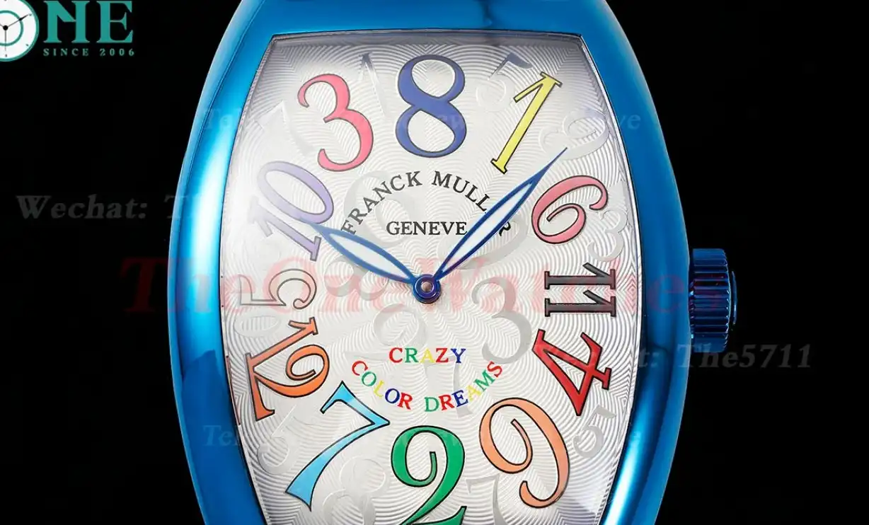 Crazy Hours 40mm Blue PVD LE White Dial TWF A23J