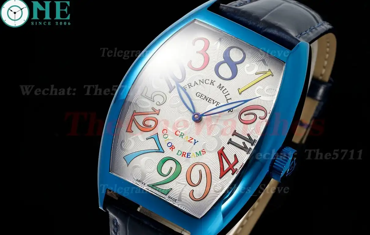 Crazy Hours 40mm Blue PVD LE White Dial TWF A23J