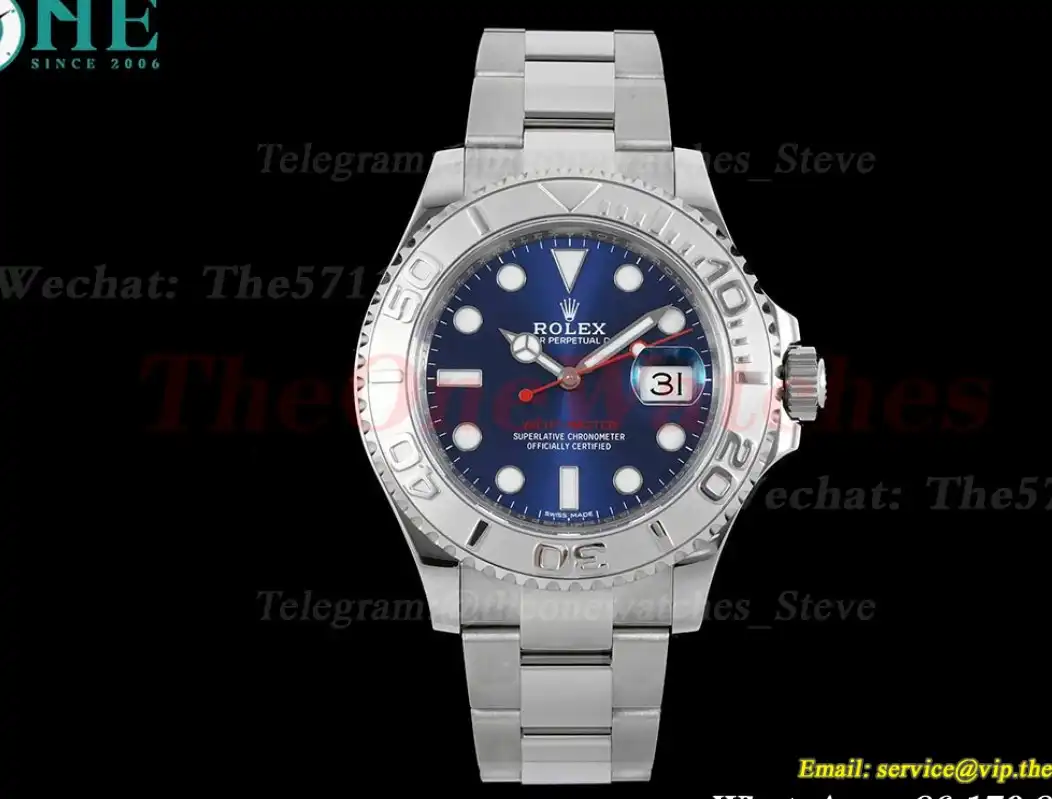 Yacht-Master 116622 40mm SS SS Blue Dial VSF VS3135