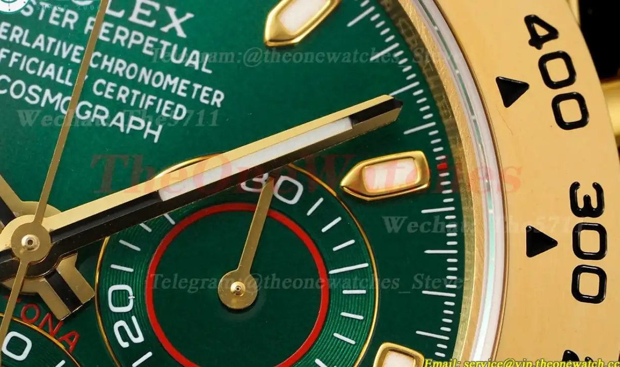 Daytona 116508 YG YG Green Dial 316L WF A7750