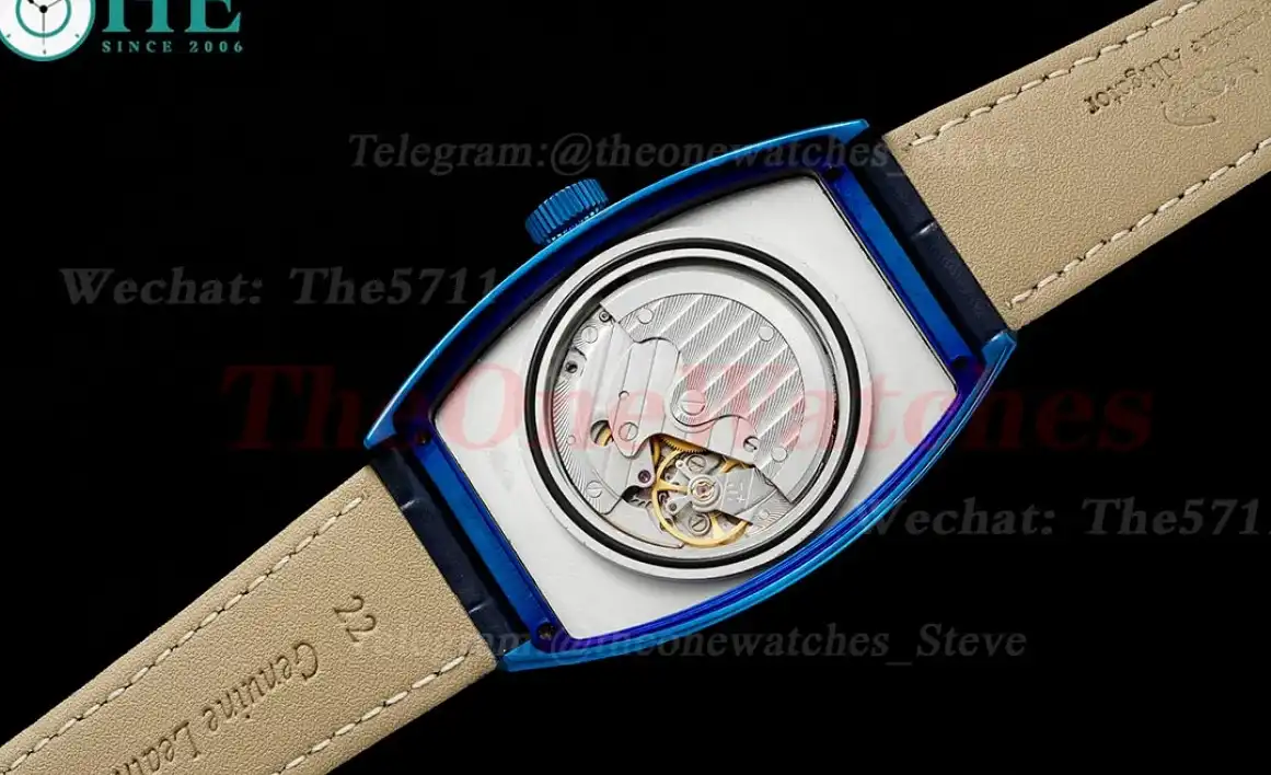 Crazy Hours 40mm Blue PVD LE White Dial TWF A23J