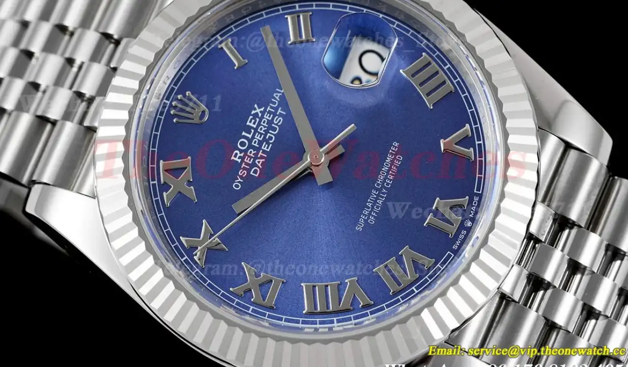 Datejust 126334 41mm Jubilee 904L Bule Rmn SS SS WF VR3235