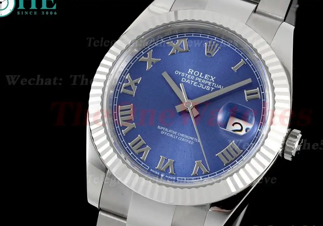 Datejust 126334 41mm Oyster 904L Bule Rmn SS SS WF VR3235