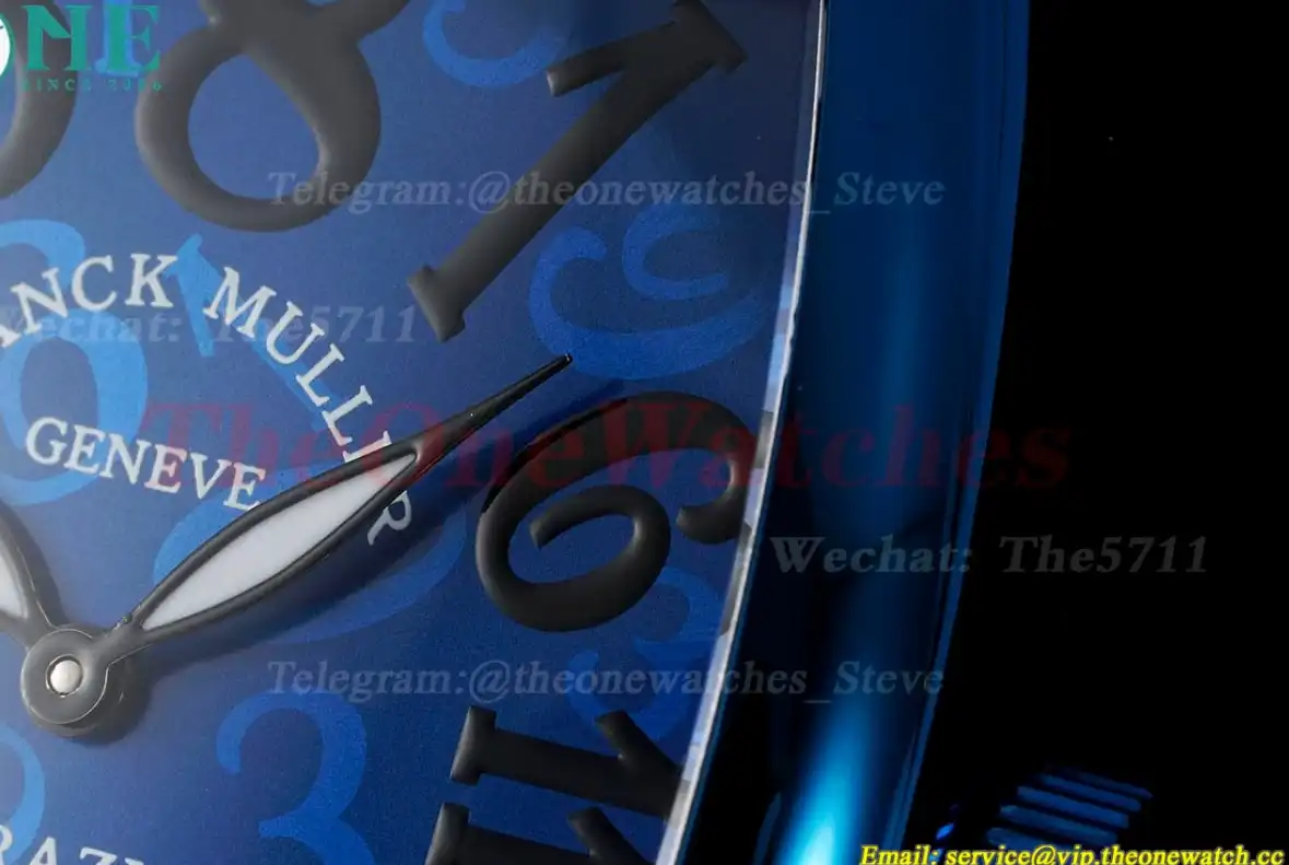 Crazy Hours 40mm Blue PVD LE Blue Dial TWF A23J