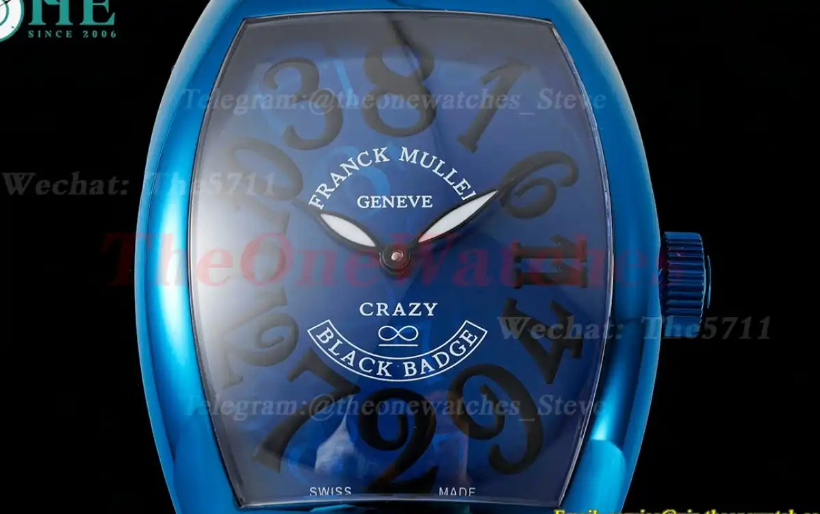 Crazy Hours 40mm Blue PVD LE Blue Dial TWF A23J