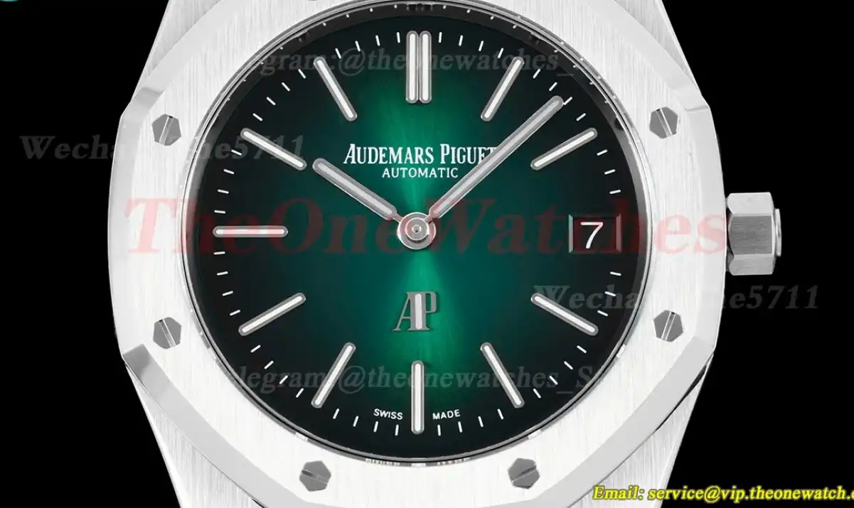 Royal Oak 39mm 16202 SS SS Green Dial ZF A7121